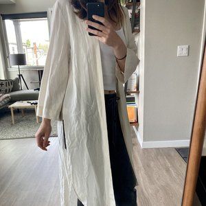 NWT BP Linen Cream Duster Cardigan